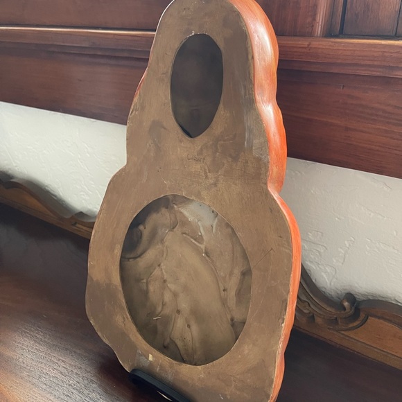 Vintage MCM Achatit Germany Madonna & Child Wall Hanging Sculpture - Picture 7 of 11